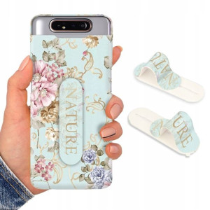Etui + Uchwyt do SAMSUNG A80 Obudowa Modne Wzory