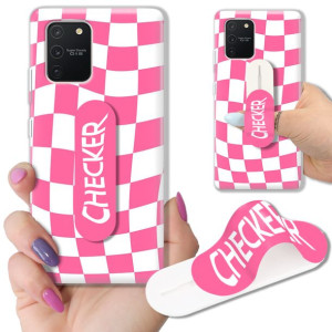 Etui + Uchwyt do SAMSUNG A91 Case Letnie Top Wzory