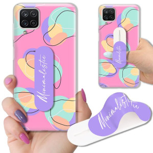 Etui + Uchwyt do SAMSUNG F12 Case Letnie Top Wzory