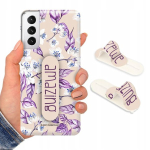 Etui + Uchwyt do SAMSUNG GALAXY S21 PLUS 5G Wzory