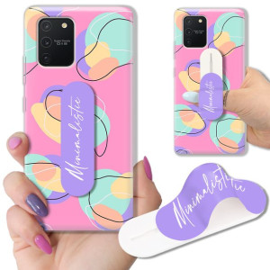 Etui + Uchwyt do SAMSUNG S10 LITE Modne Top Wzory
