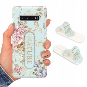 Etui + Uchwyt do SAMSUNG S10 PLUS Case Modne Wzory