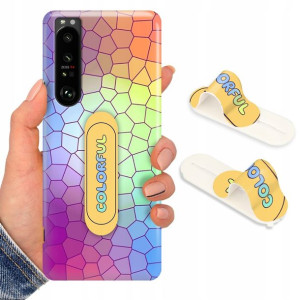 Etui + Uchwyt do SONY XPERIA 1 III Piękne Wzory