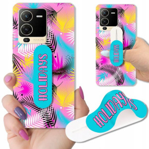 Etui + Uchwyt do VIVO S15 5G Case Piękne Wzory