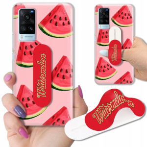 Etui + Uchwyt do VIVO X60 Case Modne Letnie Wzory