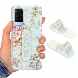 Etui + Uchwyt do VIVO X60 Obudowa Modne Wzory