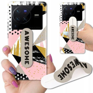 Etui + Uchwyt do VIVO X80 PRO Obudowa Modne Wzory