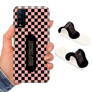 Etui + Uchwyt do VIVO Y20i Obudowa Modne Wzory