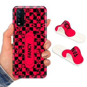 Etui + Uchwyt do VIVO Y21 2021 Case Piękne Wzory