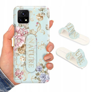 Etui + Uchwyt do VIVO Y52S 5G Obudowa Modne Wzory