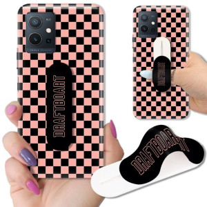 Etui + Uchwyt do VIVO Y55 5G Obudowa Modne Wzory