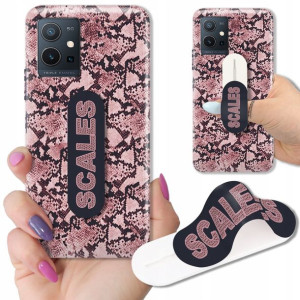 Etui + Uchwyt do VIVO Y55 5G Obudowa Piękne Wzory