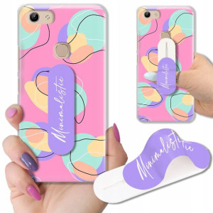 Etui + Uchwyt do VIVO Y81 Case Modne Letnie Wzory