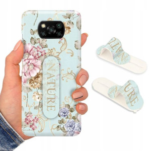 Etui + Uchwyt do XIAOMI POCO X3 NFC Modne Wzory