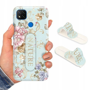 Etui + Uchwyt do XIAOMI REDMI 9C Case Modne Wzory
