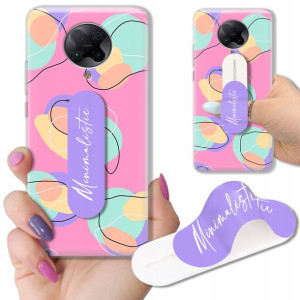 Etui + Uchwyt do XIAOMI REDMI K30 PRO Modne Wzory