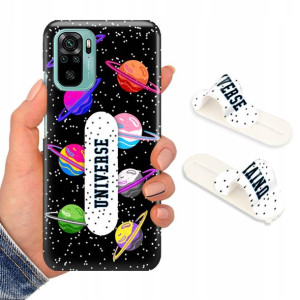 Etui + Uchwyt do XIAOMI REDMI NOTE 10 Modne Wzory