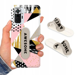 Etui + Uchwyt do XIAOMI REDMI NOTE 10 PRO Wzory