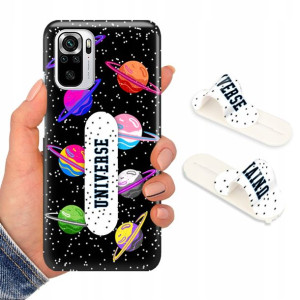 Etui + Uchwyt do XIAOMI REDMI NOTE 10S Modne Wzory
