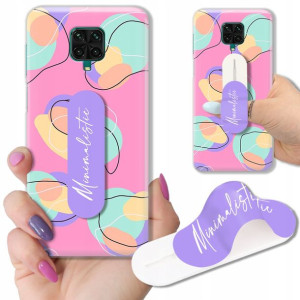 Etui + Uchwyt do XIAOMI REDMI NOTE 9 PRO Top Wzory