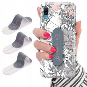 Etui + UCHWYT na telefon do HUAWEI Y6 2019 WZORY