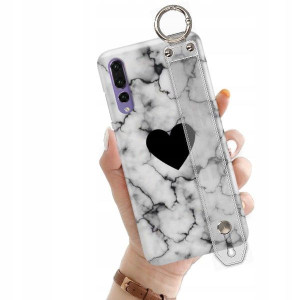 ETUI +PASEK do HUAWEI P20 PLUS Love Miłość Wzory