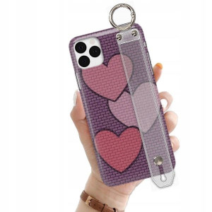 ETUI +PASEK do iPHONE 11 PRO Love Walentynki Wzory