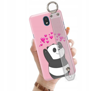 ETUI +PASEK do LG K30 2019 Love Walentynki Wzory
