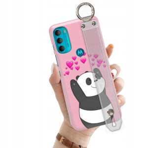 ETUI +PASEK do MOTOROLA G71 5G Love Miłość Wzory