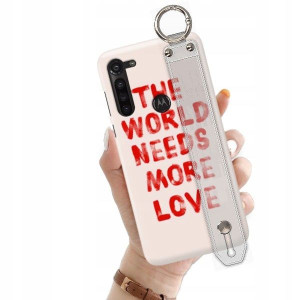 ETUI +PASEK do MOTOROLA G8 POWER Love Miłość Wzory