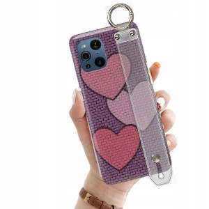 ETUI +PASEK do OPPO FIND X3 PRO Love Miłość Wzory