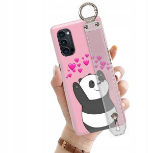 ETUI +PASEK do OPPO RENO 4 PRO Love Miłość Wzory