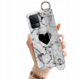 ETUI +PASEK do OPPO RENO 5F Love Walentynki Wzory