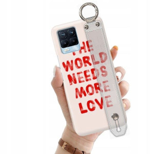 ETUI +PASEK do REALME 8 PRO Love Walentynki Wzory