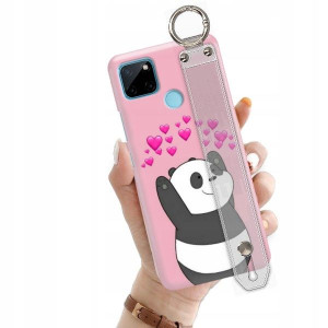 ETUI +PASEK do REALME C25Y Love Walentynki Wzory