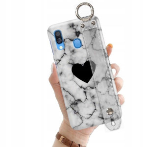 ETUI +PASEK do SAMSUNG A40 Love Walentynki Wzory