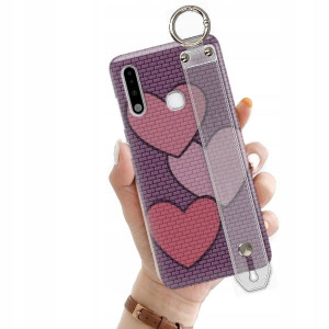 ETUI +PASEK do SAMSUNG A70e Love Walentynki Wzory