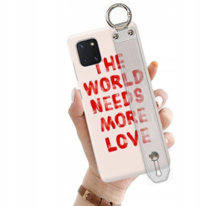 ETUI +PASEK do SAMSUNG A81 Love Walentynki Wzory
