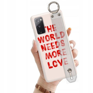 ETUI +PASEK do SAMSUNG S20FE Love Walentynki Wzory