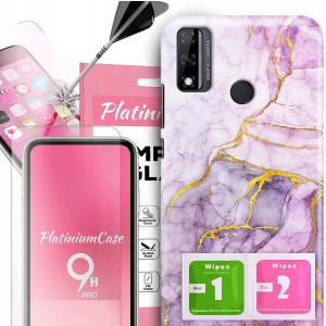 ETUI 2MM +szkło 9H do HUAWEI Y8S Glamour Top Wzory