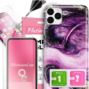 ETUI 2MM +szkło 9H do IPHONE 11 PRO MAX Glam Wzory