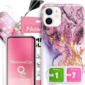 ETUI 2MM +szkło 9H do IPHONE 12 MINI Glamour Wzory