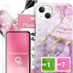 ETUI 2MM +szkło 9H do IPHONE 14 PLUS Glamour Wzory