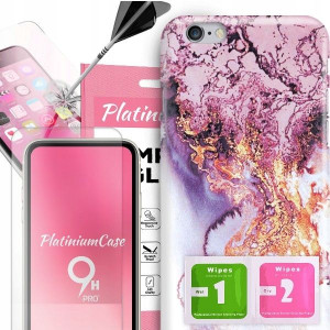 ETUI 2MM +szkło 9H do IPHONE 6 Glamour Top Wzory