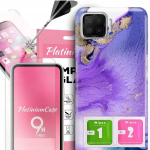 ETUI 2MM +szkło 9H do OPPO A73 Glamour Top Wzory