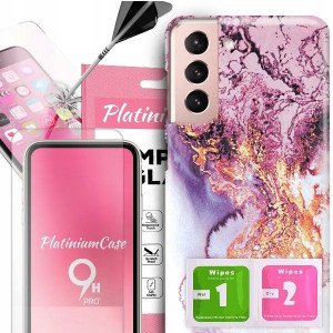 ETUI 2MM +szkło 9H do SAMSUNG S30 Glamour Wzory