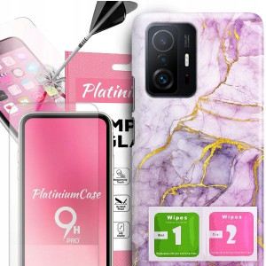 ETUI 2MM +szkło 9H do XIAOMI 11T PRO 5G Glam Wzory