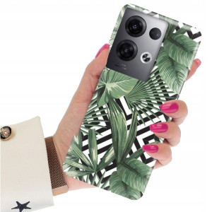 ETUI 2mm do OPPO RENO 8 PRO PLUS 5G Tropic Wzory