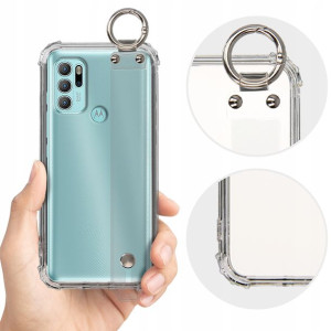 Etui ANTI-SHOCK Case z Paskiem do MOTOROLA G60S