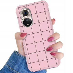 Etui ANTI-SHOCK do HUAWEI HONOR 50 Pastelowe Wzory